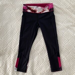 Lululemon Black and Pink Leggings